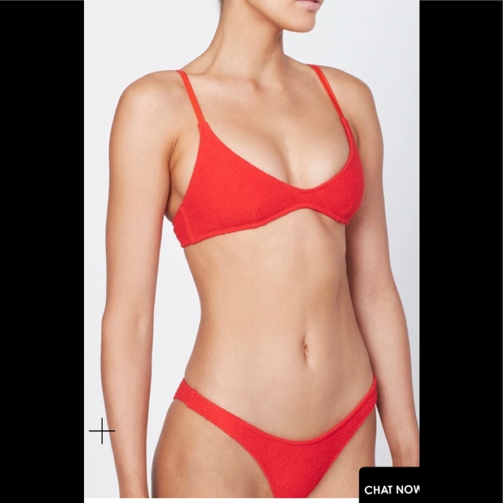 NWT Maia Cerise Terry Triangl bikini, mixed sizes!